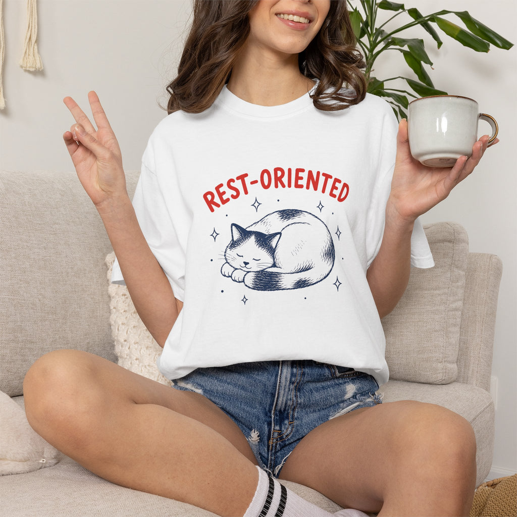 Funny Self-Care Cat T-Shirt