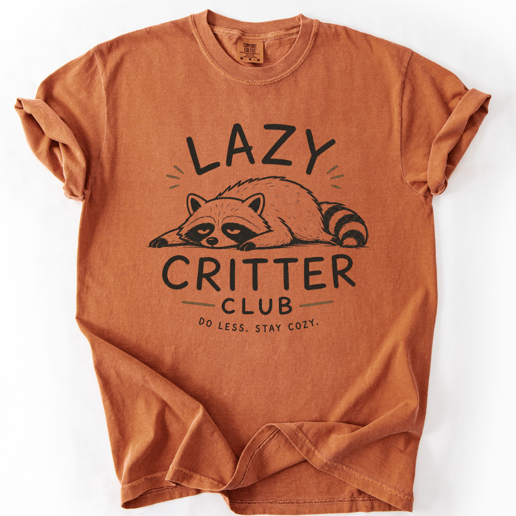 Lazy Critter Club T-shirt