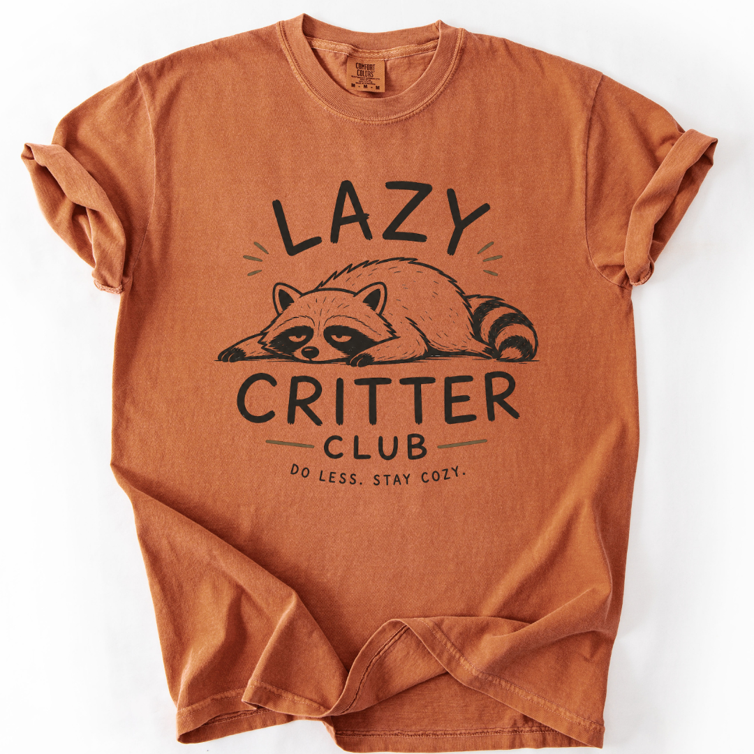 Lazy Critter Club T-shirt