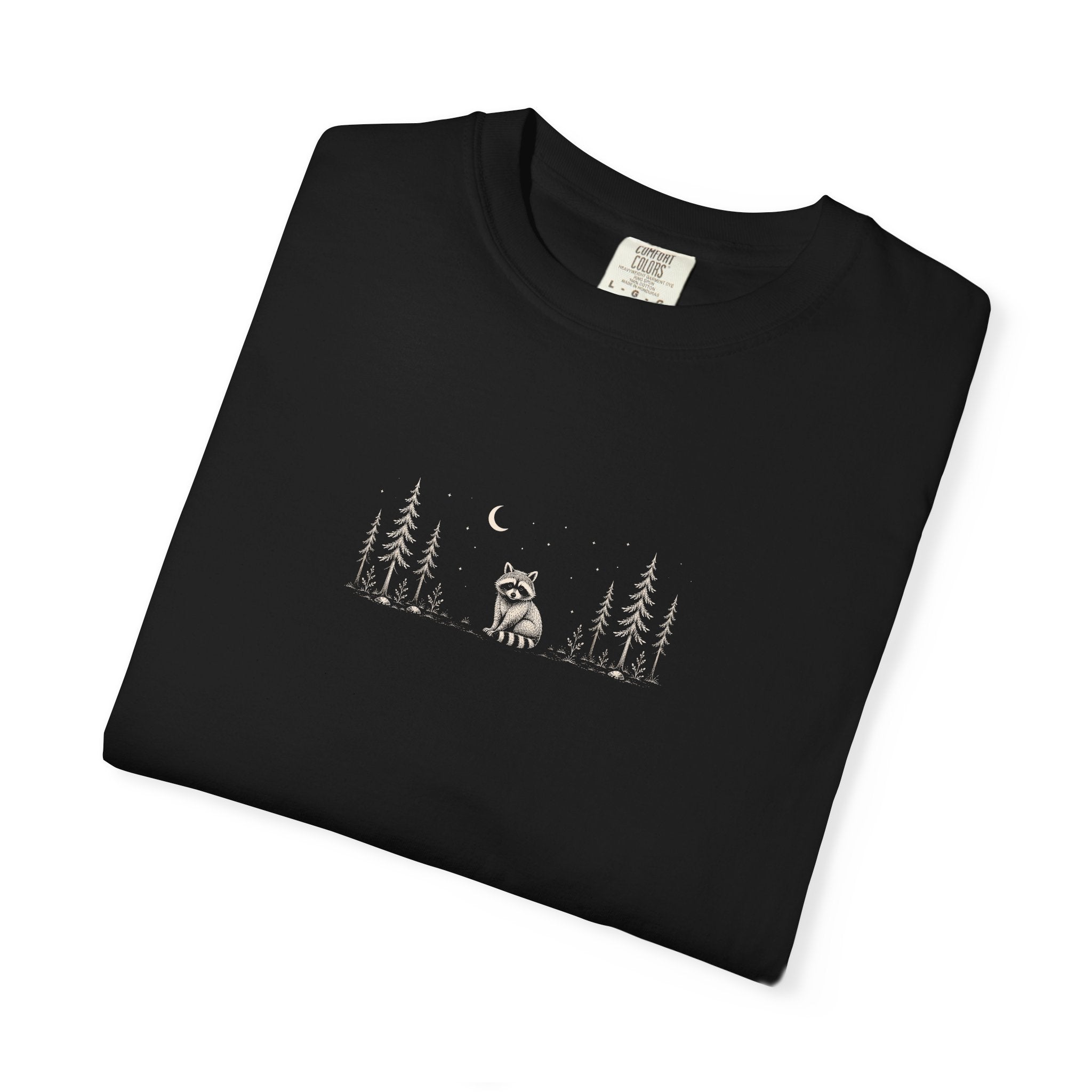 Minimalist Raccoon T-Shirt