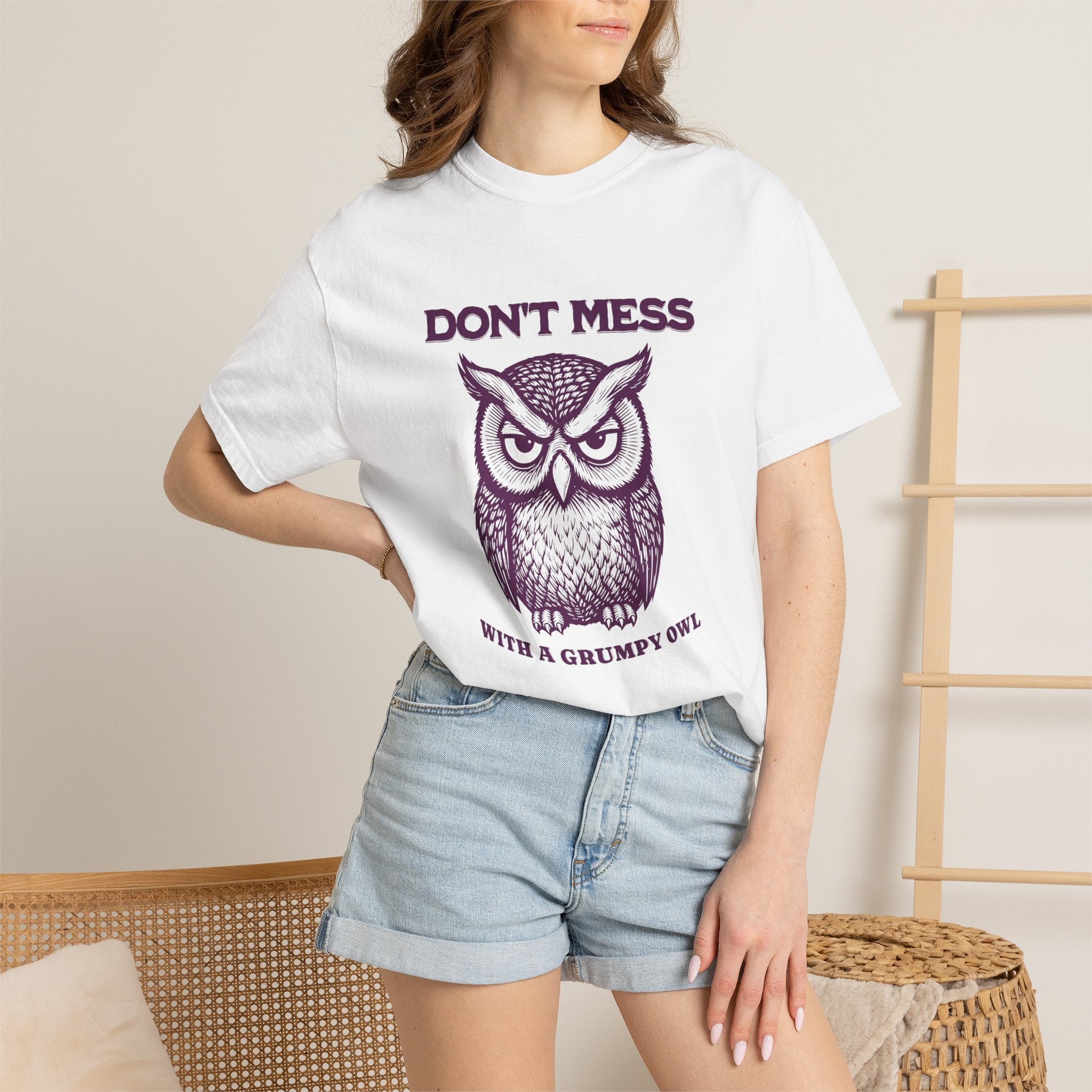 Grumpy Owl T-Shirt