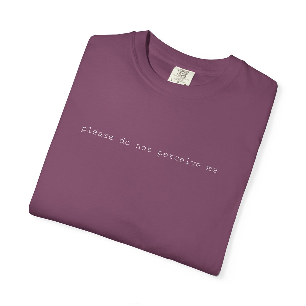 Please Do Not Perceive Me T-Shirt