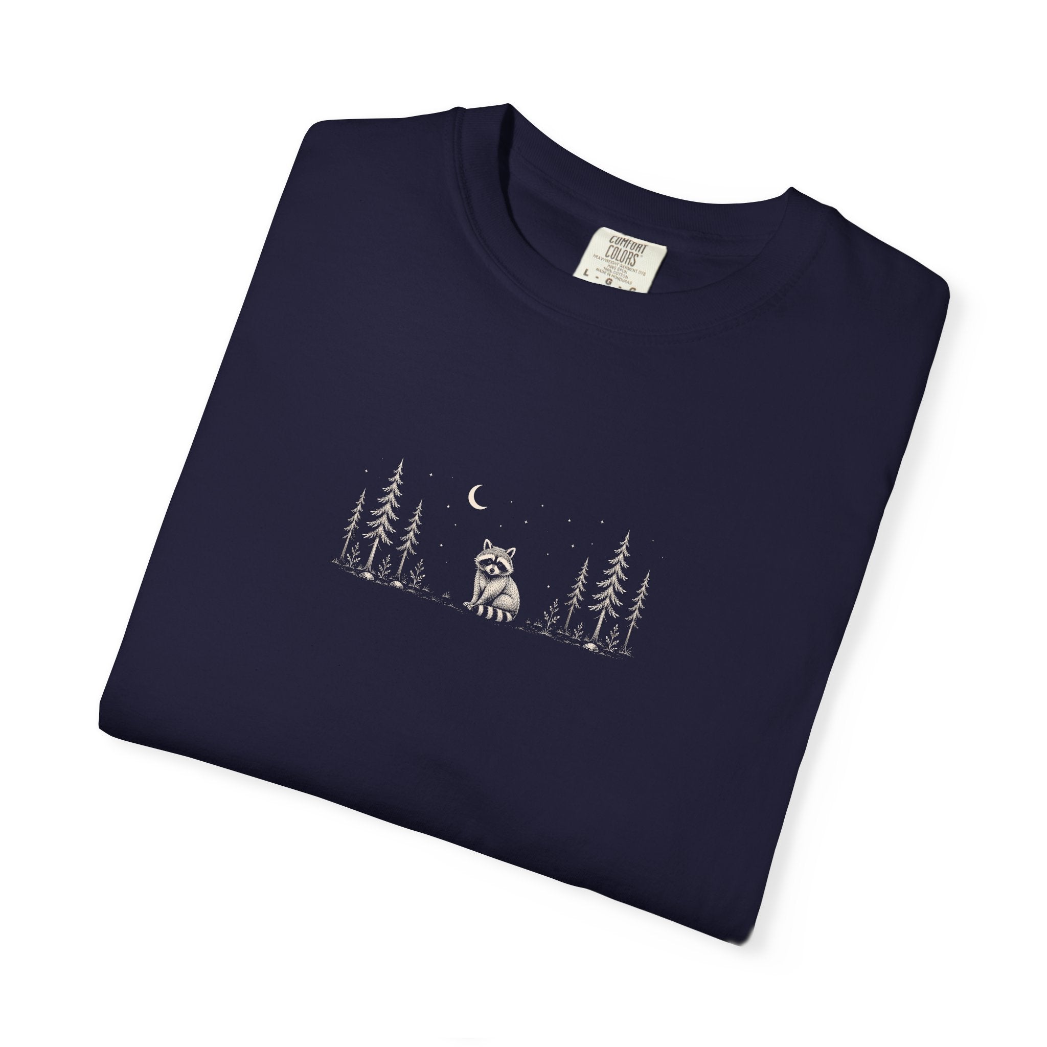 Minimalist Raccoon T-Shirt
