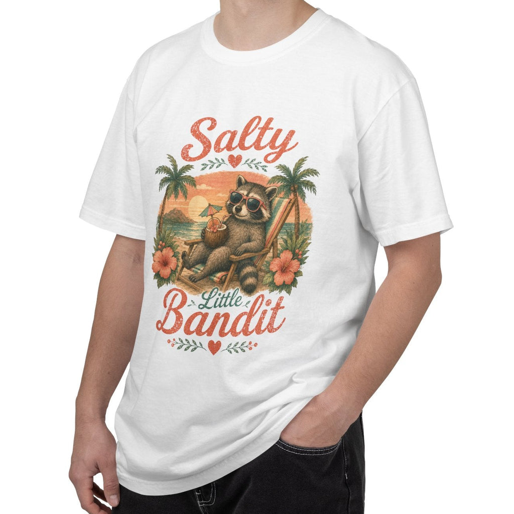 Funny Beach Raccoon T-Shirt