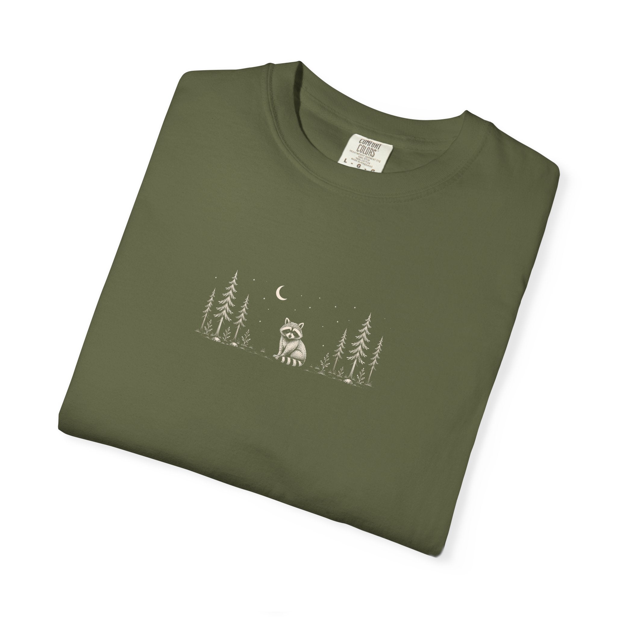 Minimalist Raccoon T-Shirt