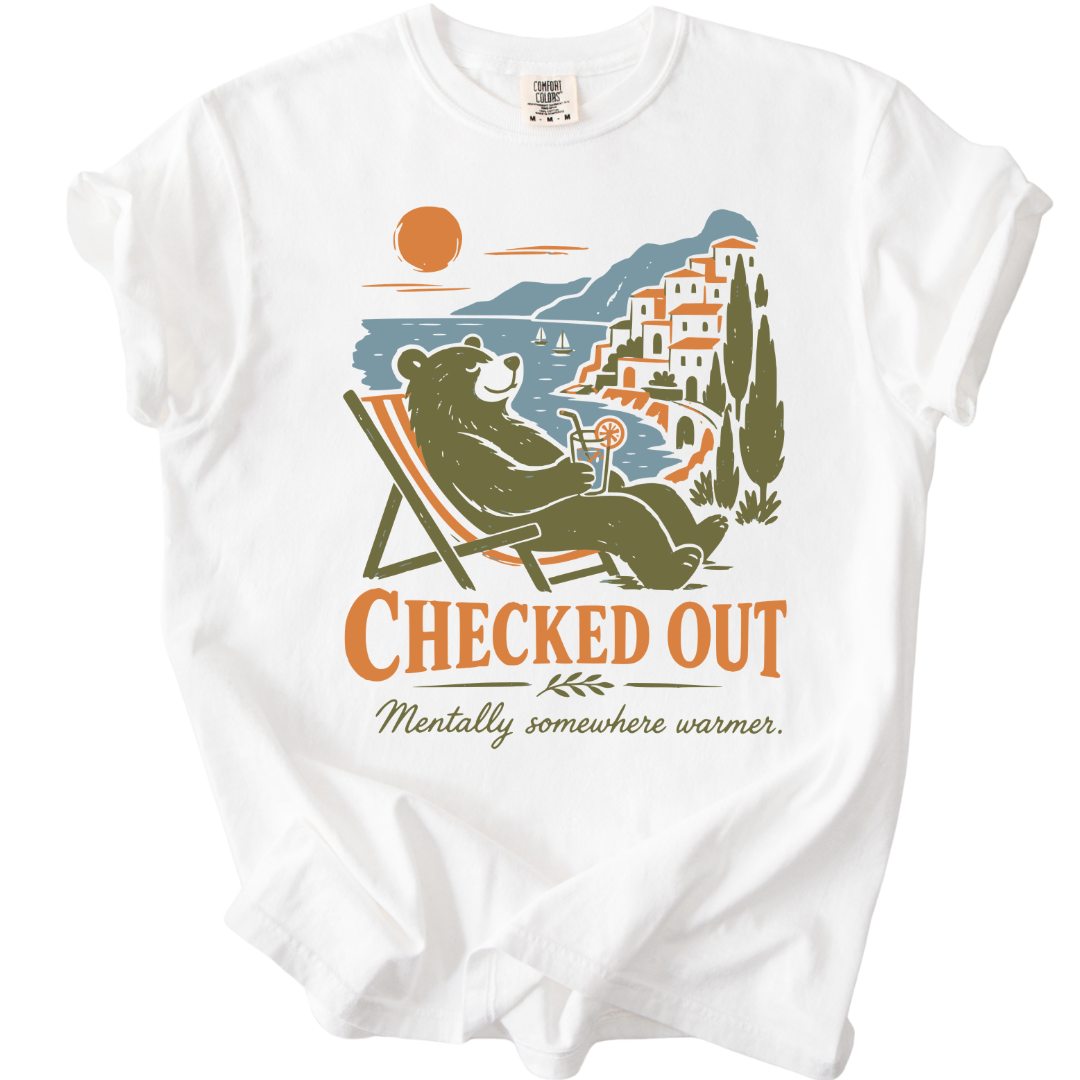 Relaxing Bear Beach T-Shirt