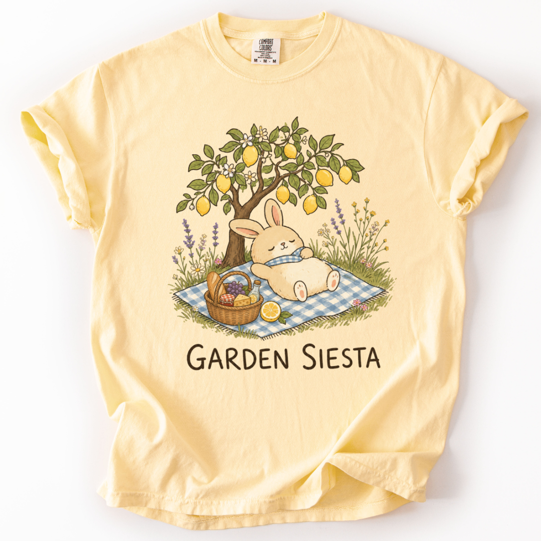 Garden Siesta Bunny T-Shirt