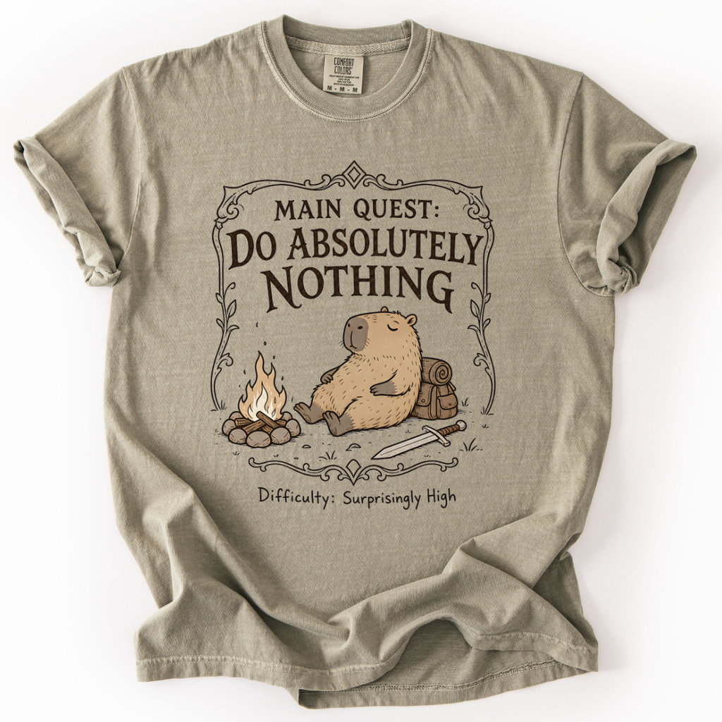 Funny Capybara Quest T-Shirt