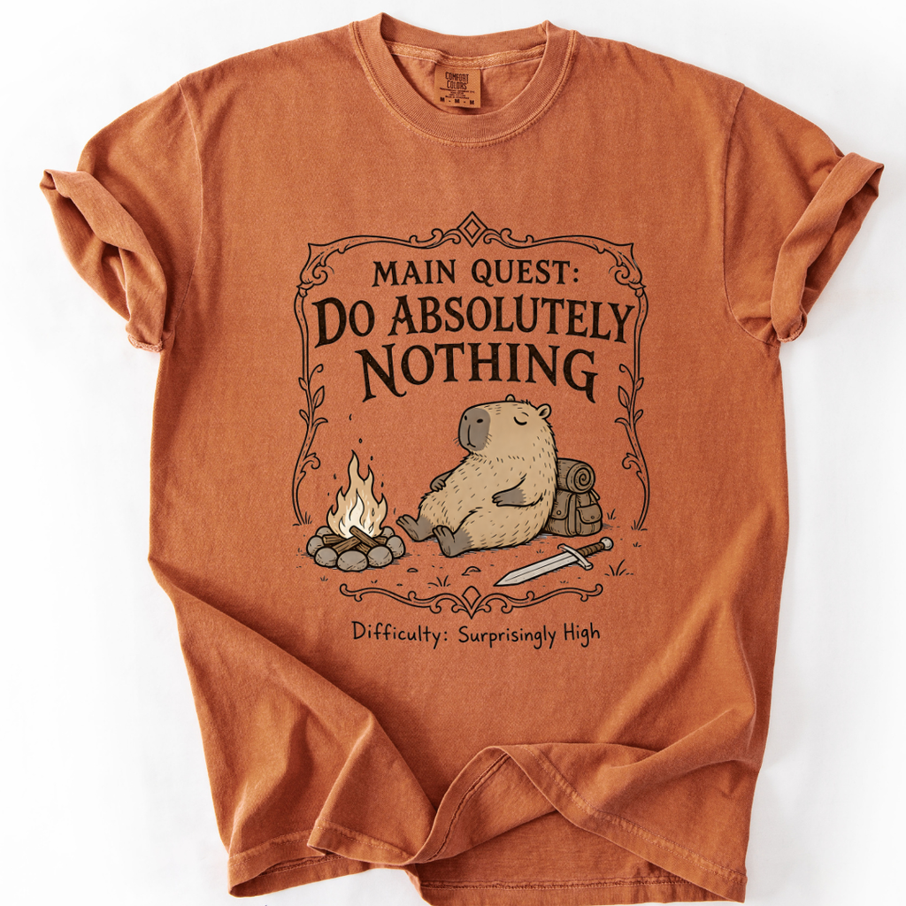 Funny Capybara Quest T-Shirt