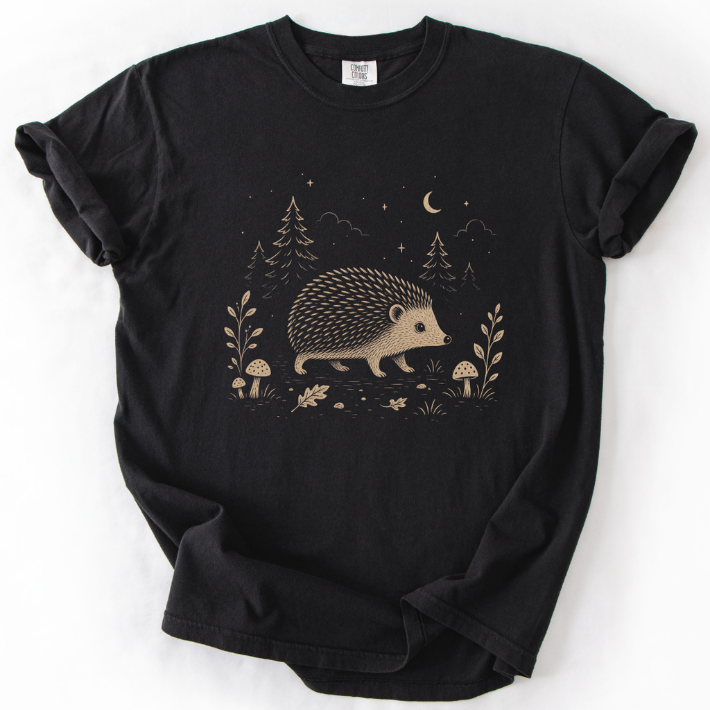 Whimsical Hedgehog T-Shirt