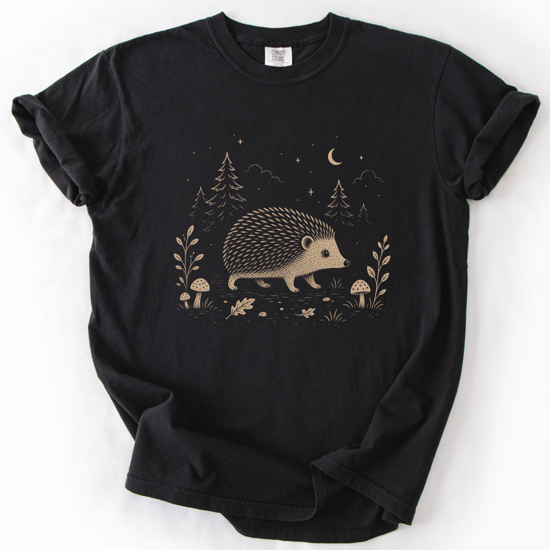 Whimsical Hedgehog T-Shirt