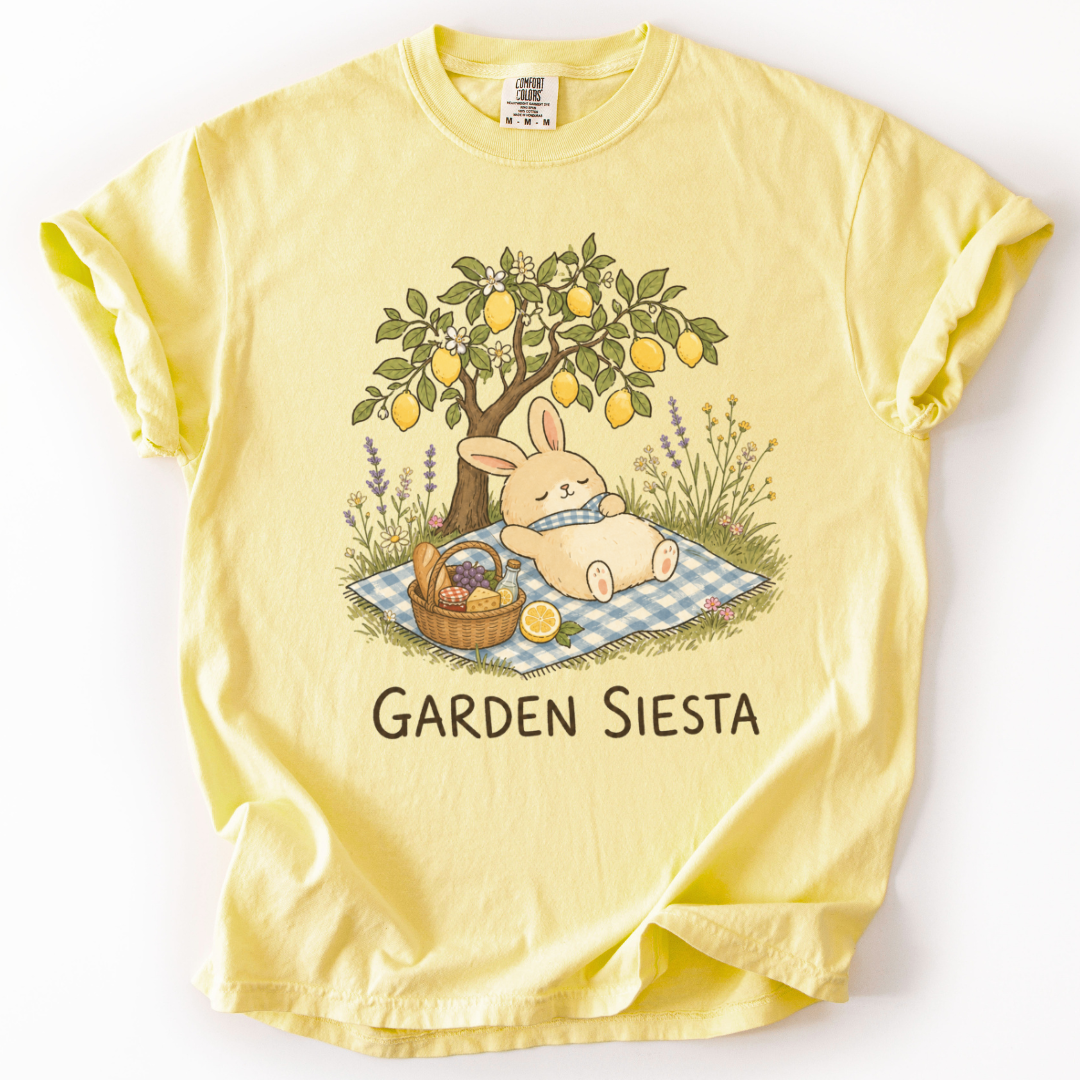 Garden Siesta Bunny T-Shirt