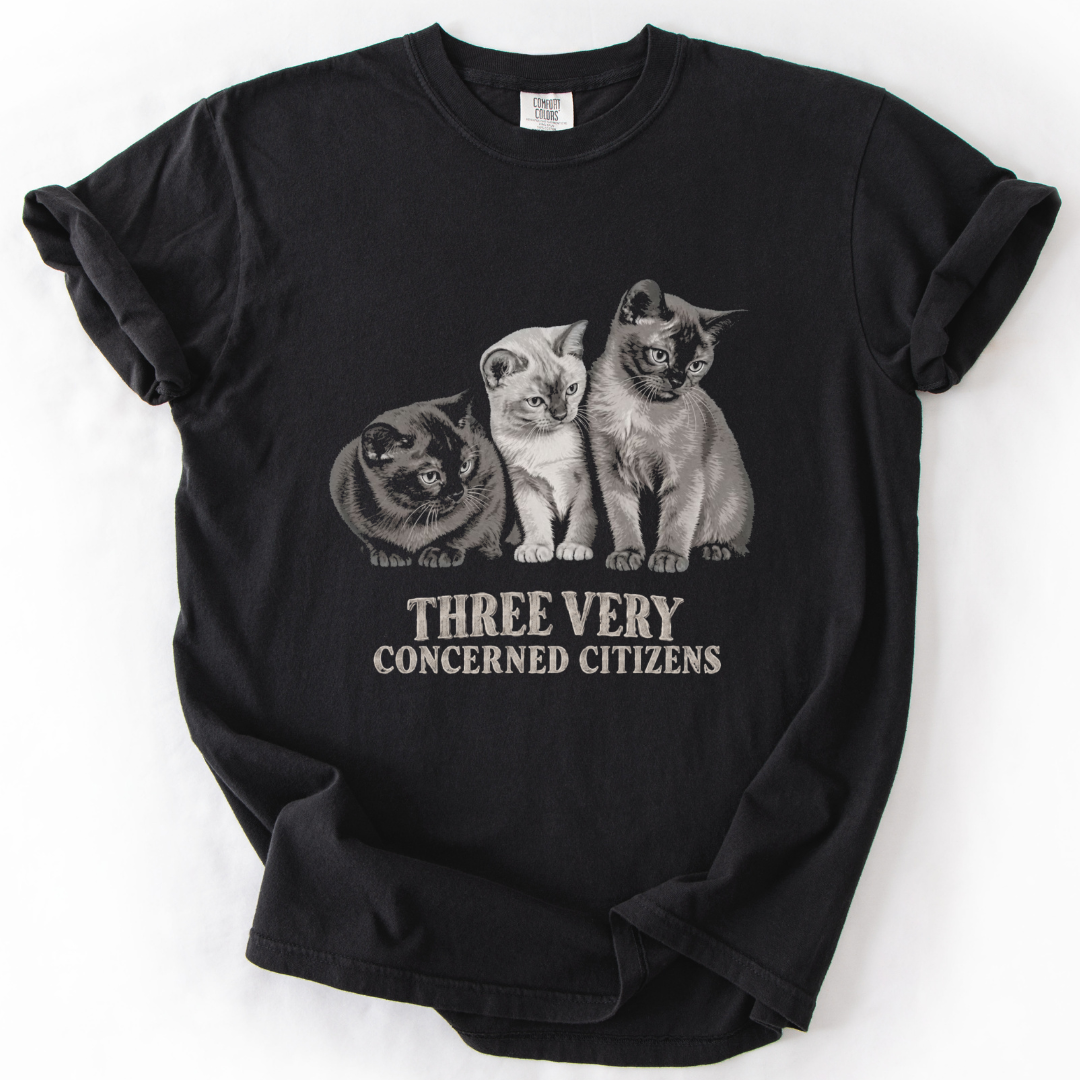 Funny Vintage 3 Cats T-Shirt