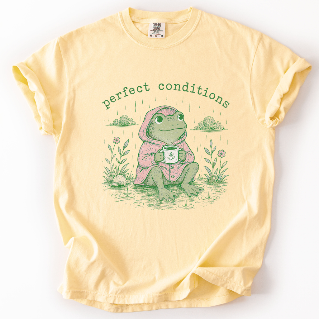 Cute Rainy Frog T-Shirt