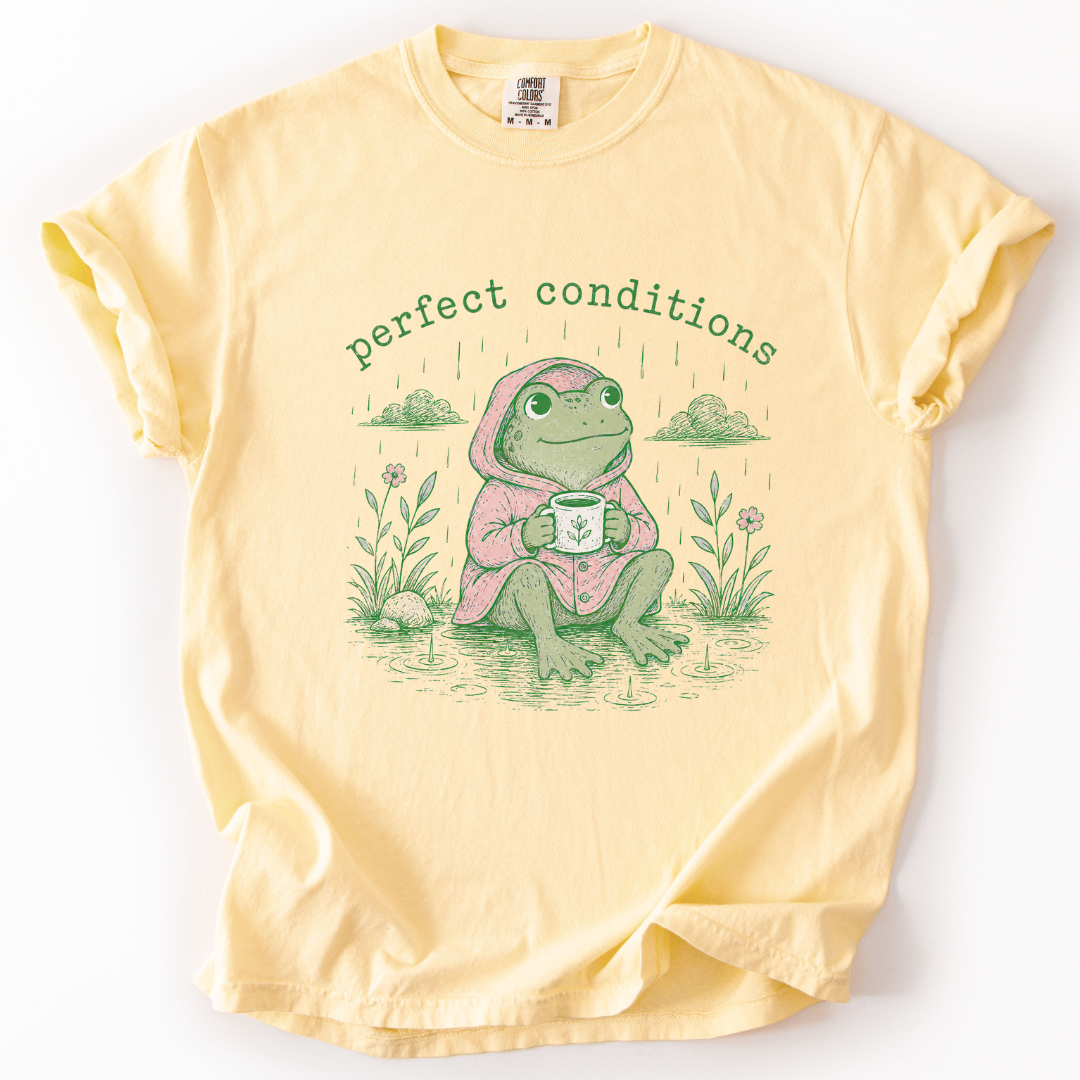 Cute Rainy Frog T-Shirt