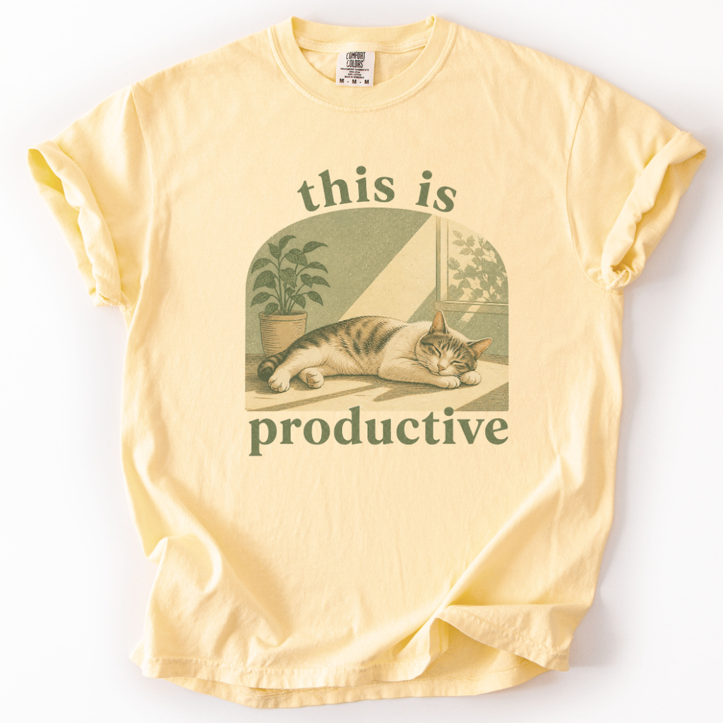 Lazy Cat T-shirt