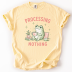 Processing Nothing Frog T-Shirt