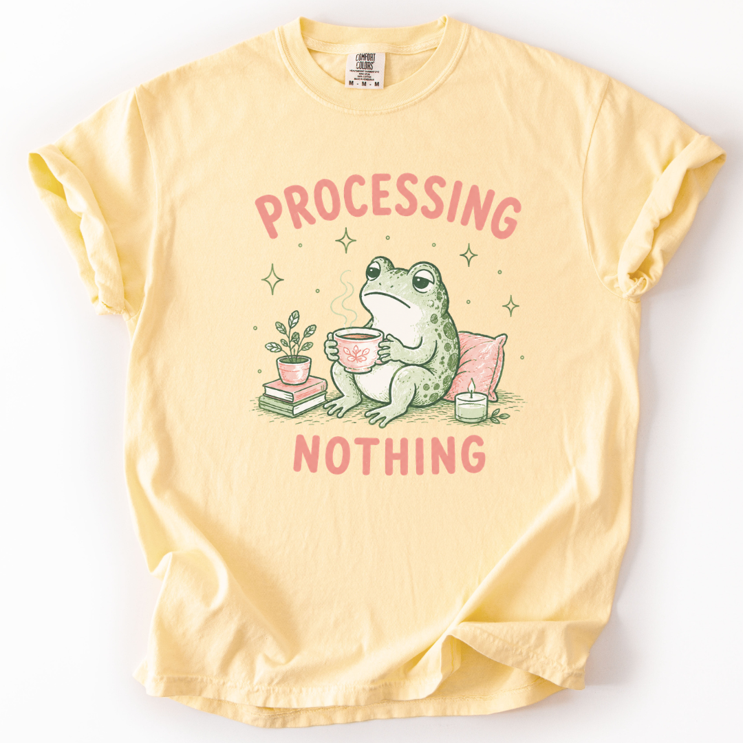 Processing Nothing Frog T-Shirt