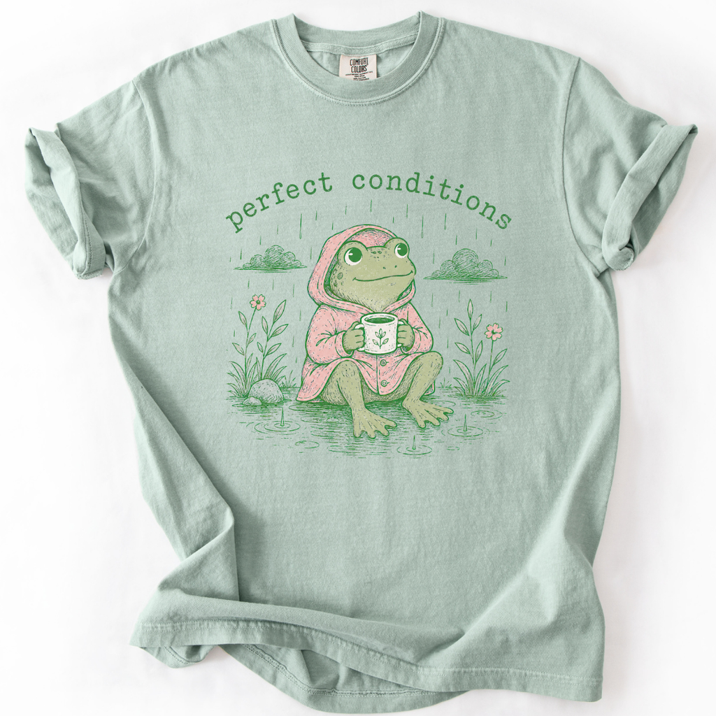 Cute Rainy Frog T-Shirt