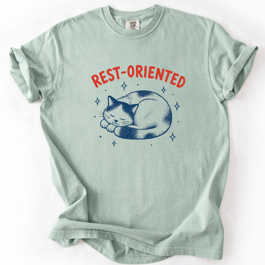 Funny Self-Care Cat T-Shirt