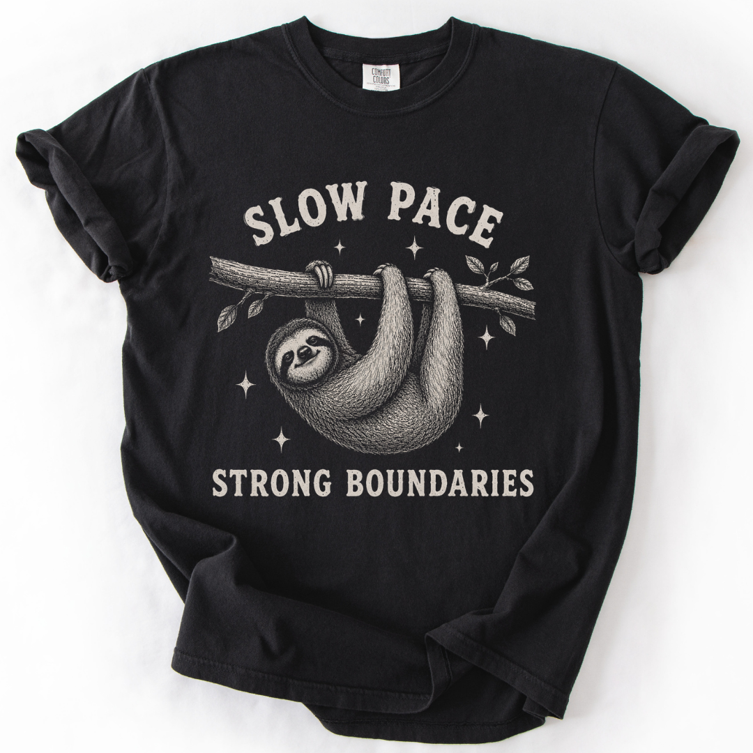 Funny Sloth Boundary Tee