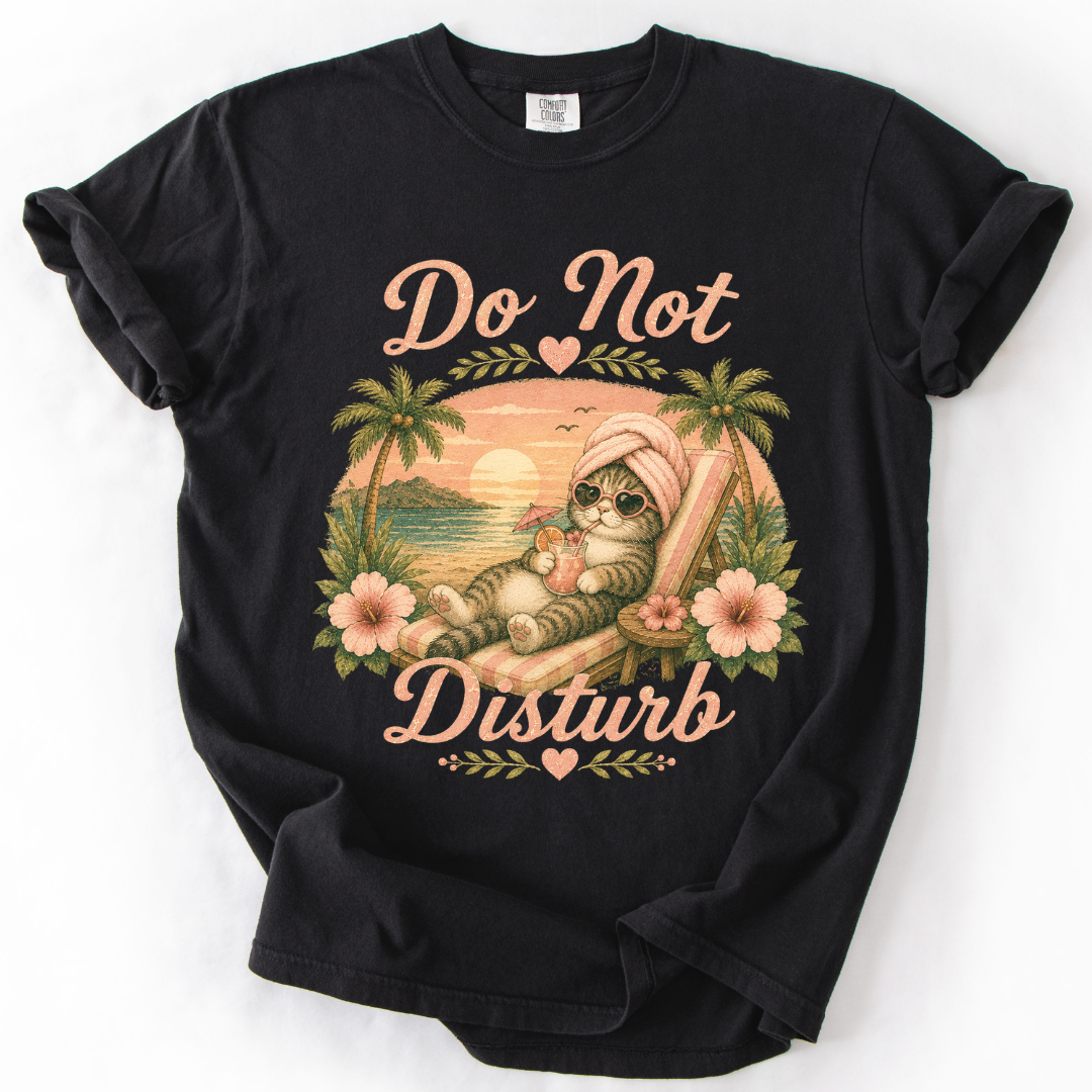 Do Not Disturb Cat T-Shirt
