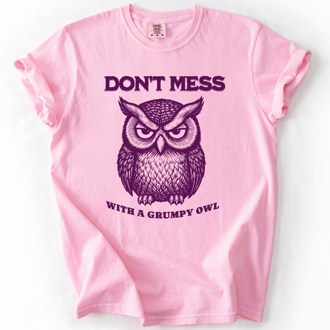 Grumpy Owl T-Shirt