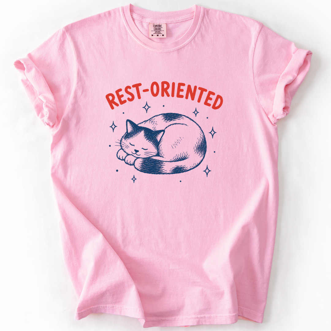 Funny Self-Care Cat T-Shirt