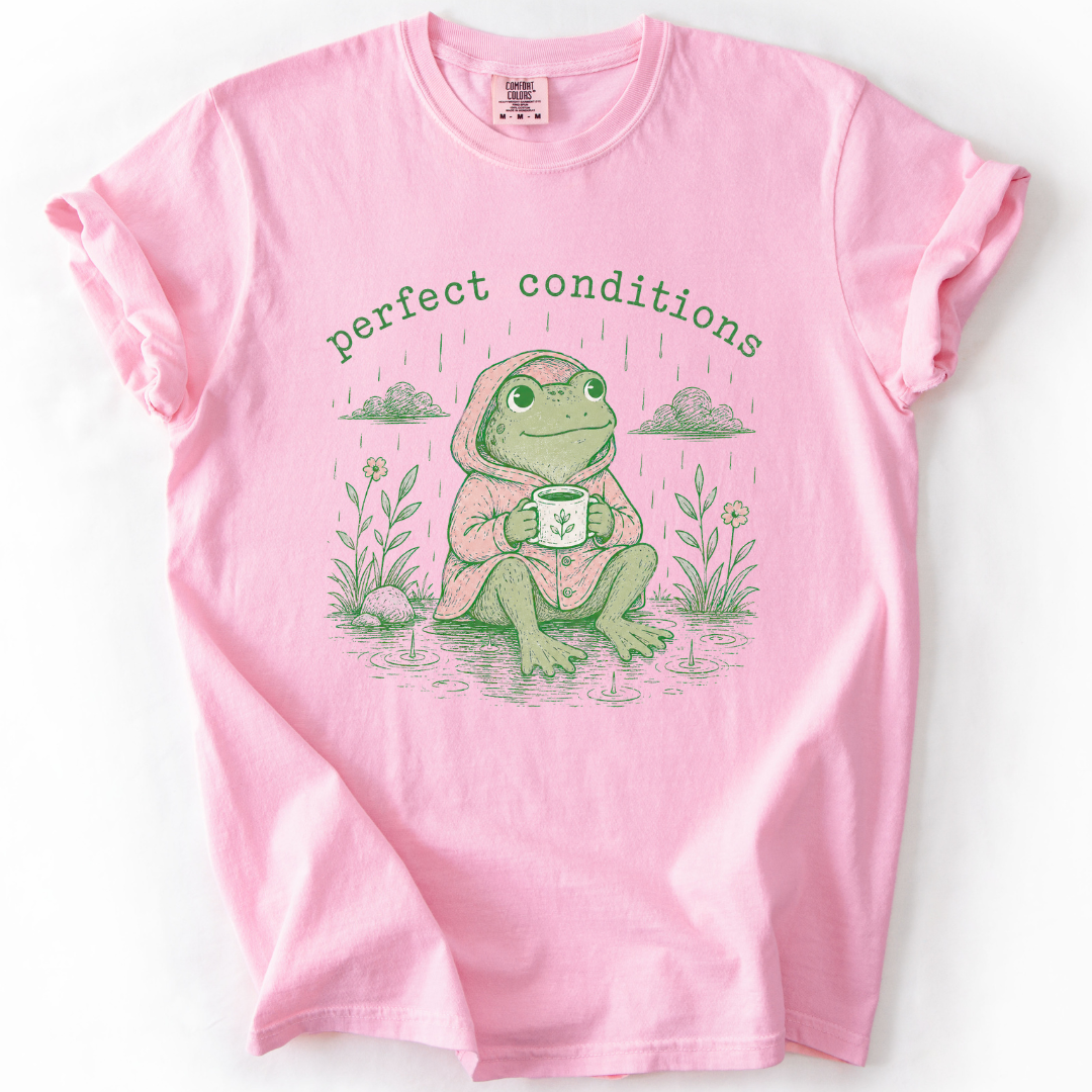 Cute Rainy Frog T-Shirt