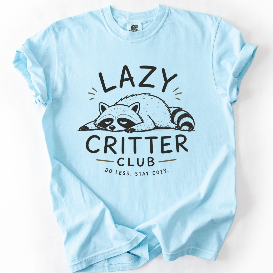 Lazy Critter Club T-shirt