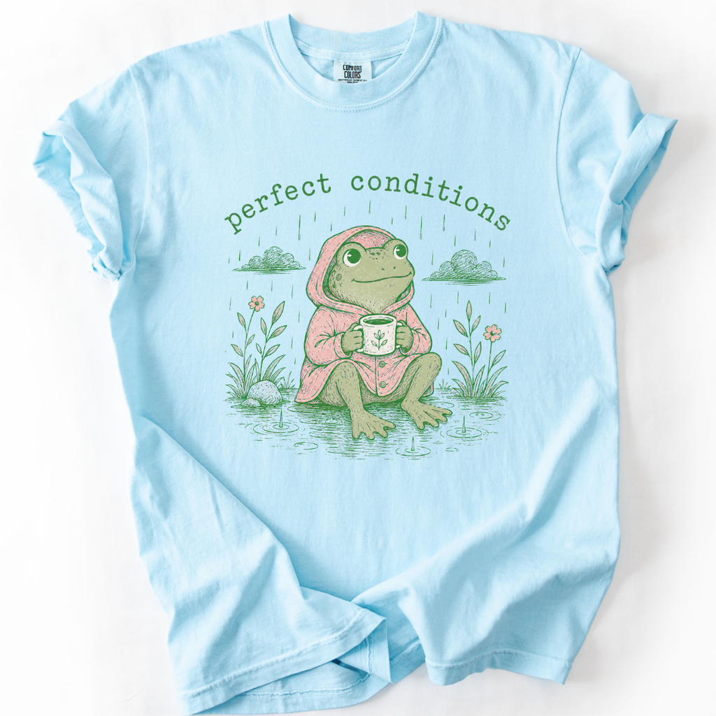 Cute Rainy Frog T-Shirt