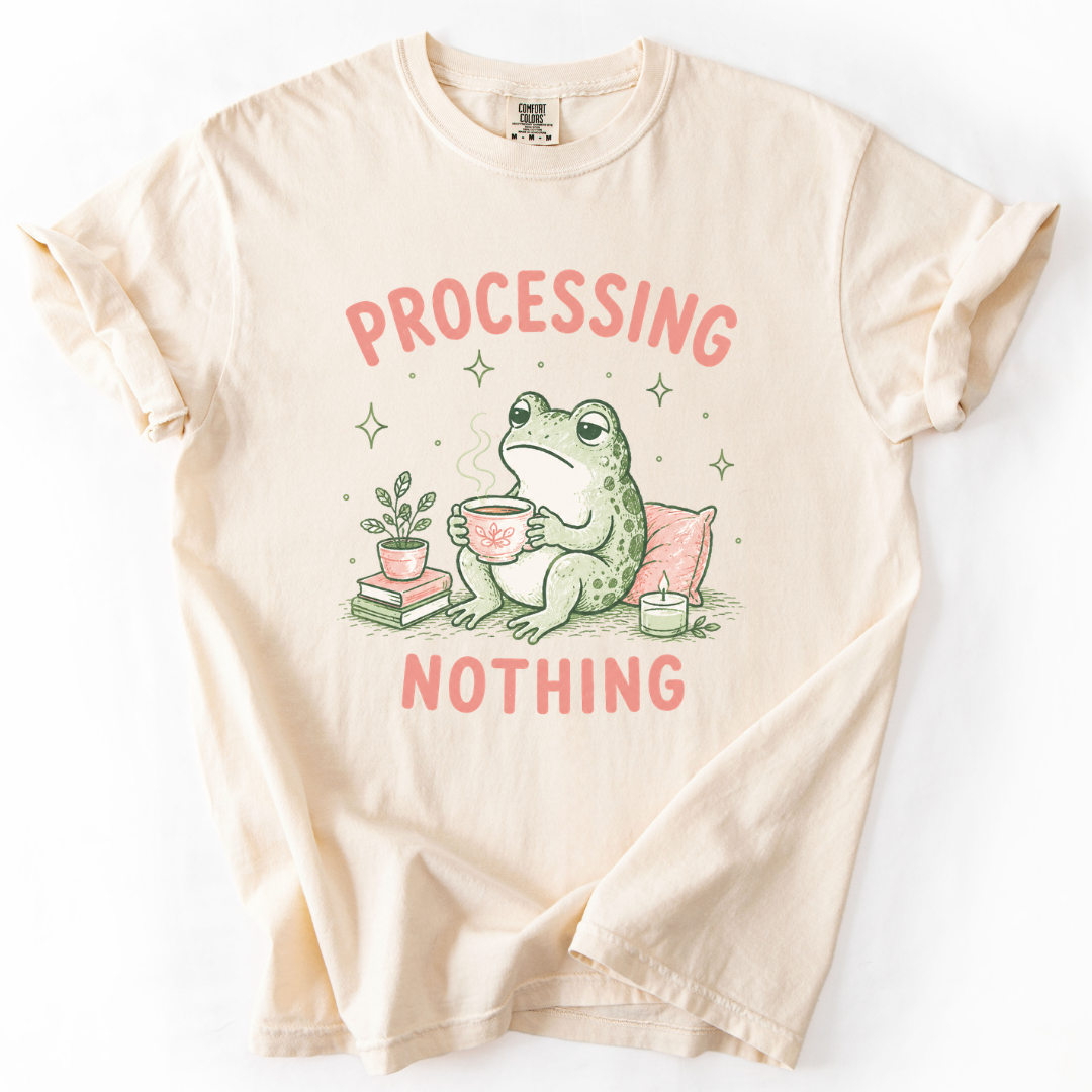 Processing Nothing Frog T-Shirt