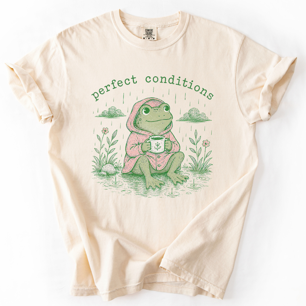 Cute Rainy Frog T-Shirt