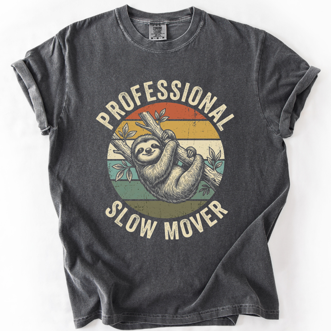 Professional Slow Mover Sloth T-Shirt