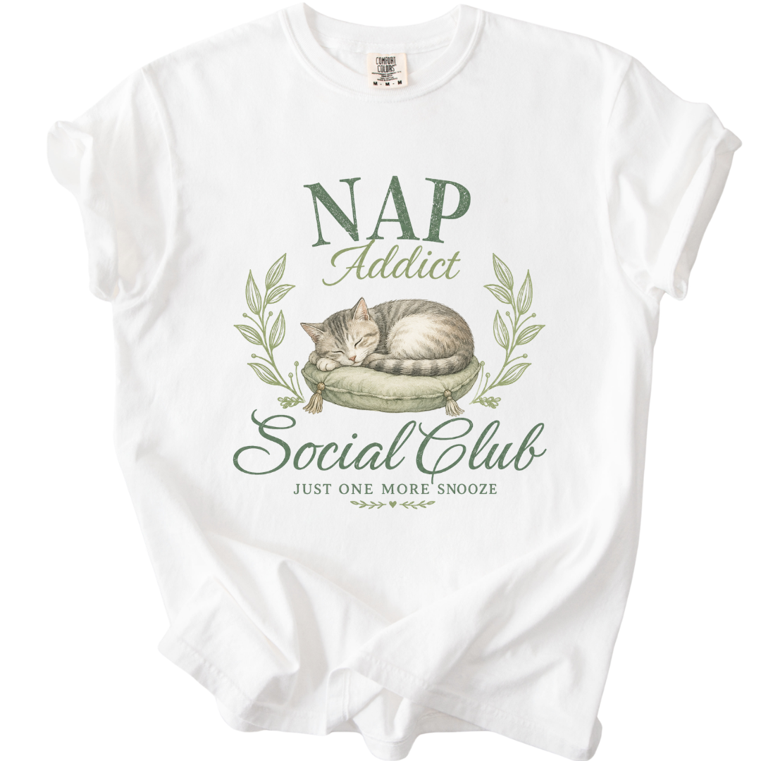 Nap Addict Social Club T-Shirt