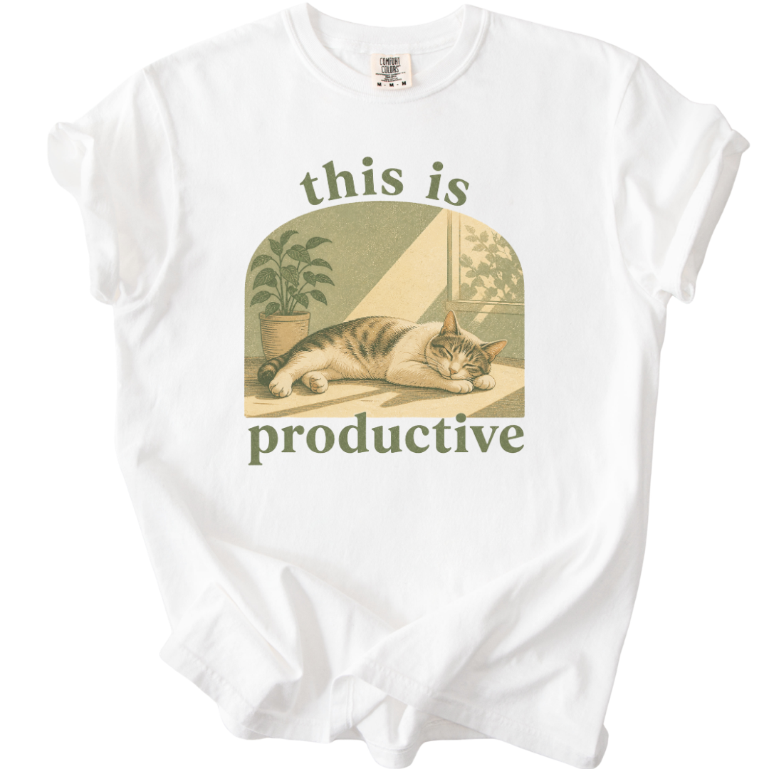 Lazy Cat T-shirt