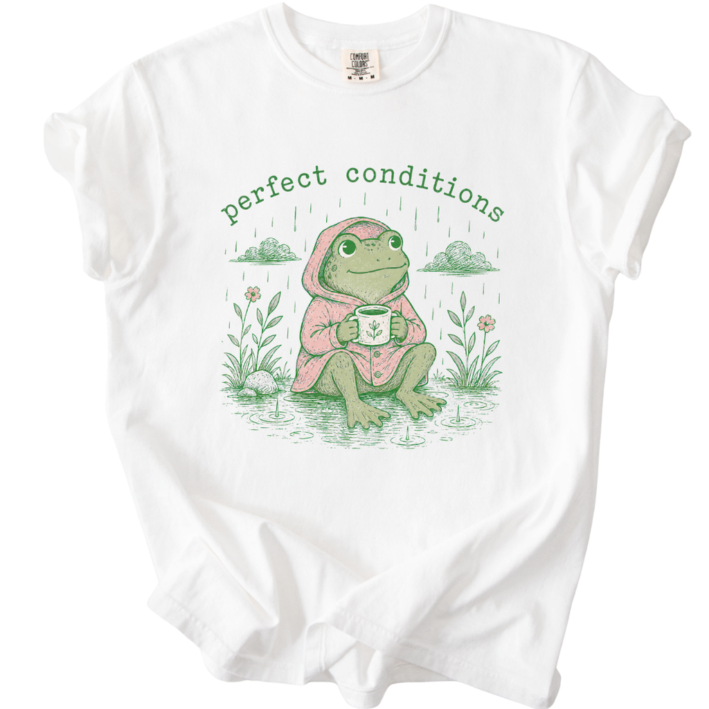 Cute Rainy Frog T-Shirt