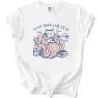 Slow Morning Club Cat T-Shirt