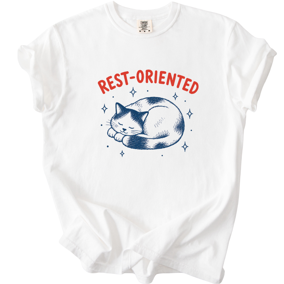Funny Self-Care Cat T-Shirt