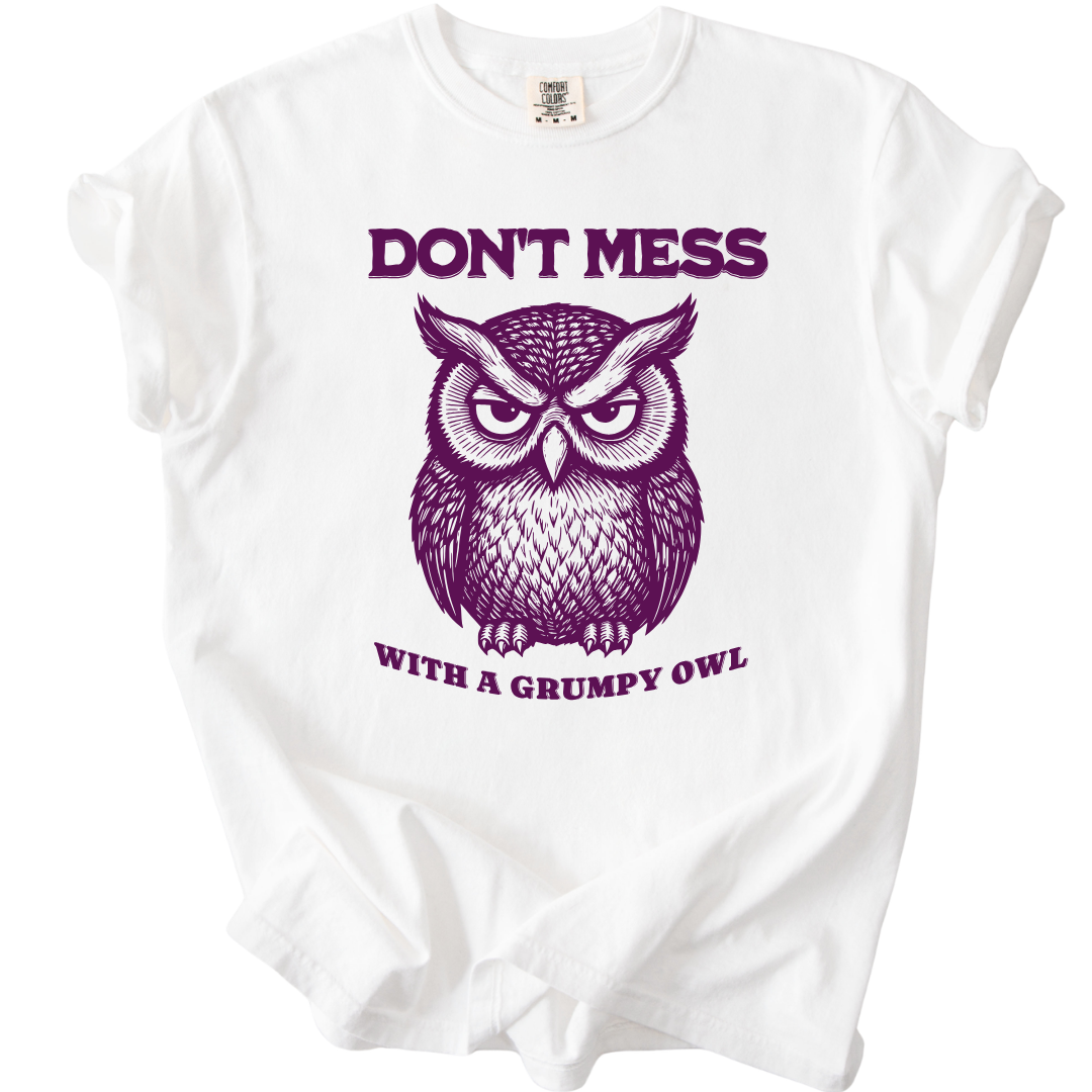 Grumpy Owl T-Shirt
