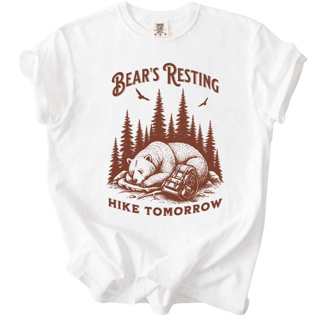 Funny Hiking Bear T-Shirt