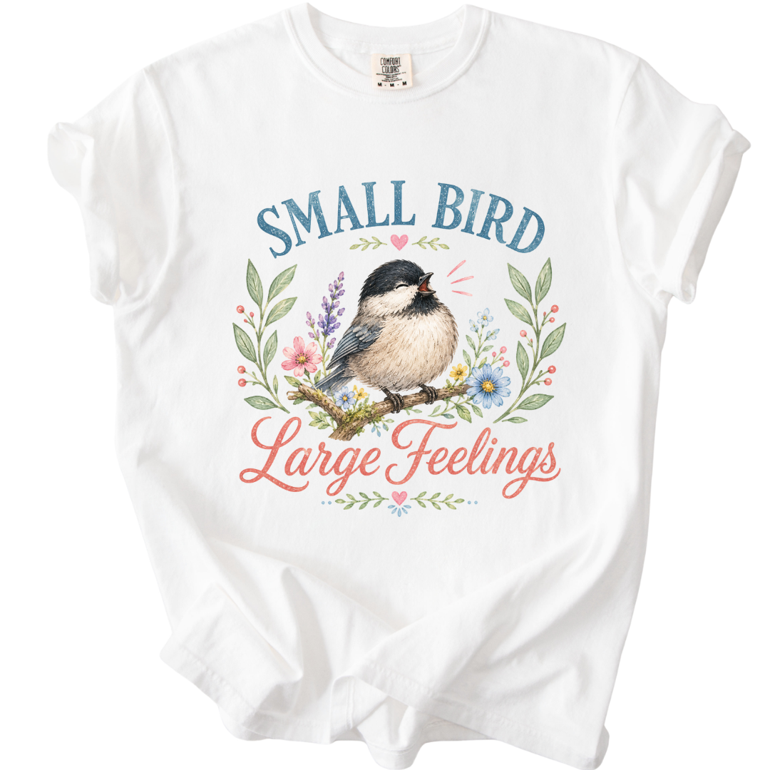 Small Bird Large Feelings T-Shirt