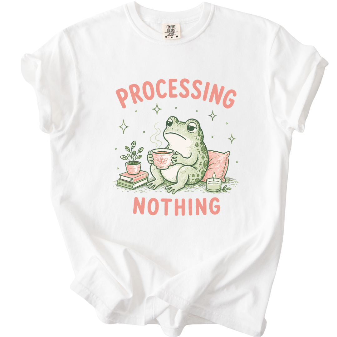 Processing Nothing Frog T-Shirt